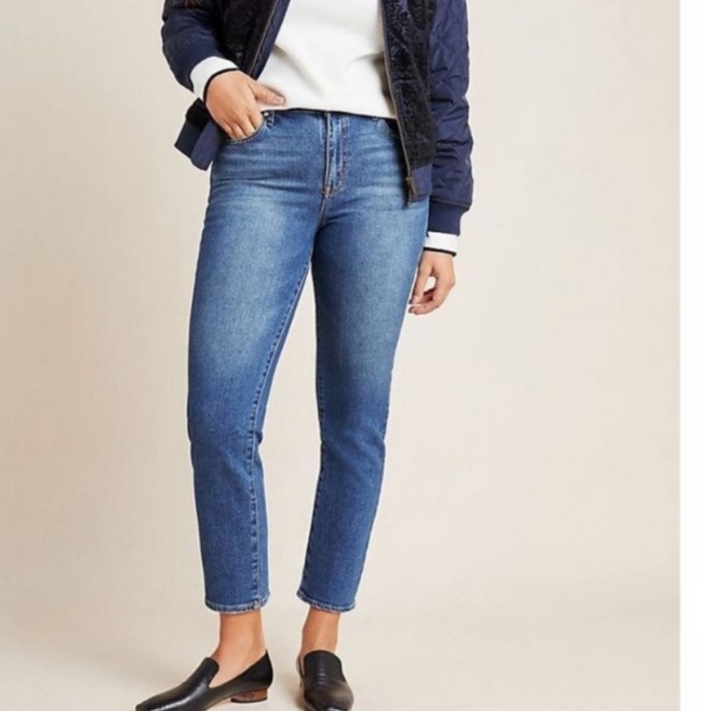 STUNNING ELLA MOSS HIGH WAIST STRAIGHT JEANS